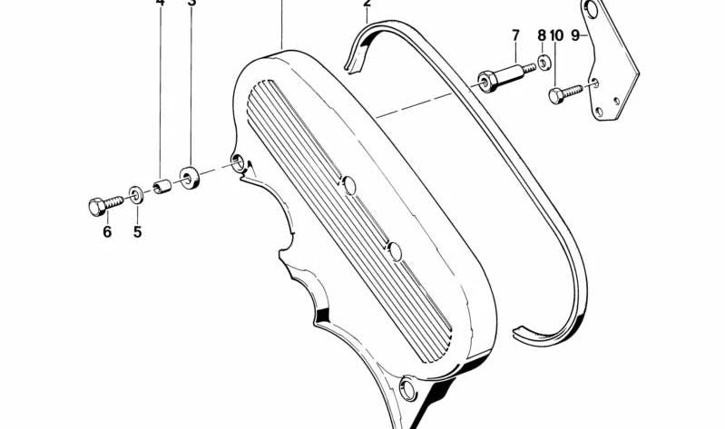 Separador OEM 11141287243 para BMW E30, E28, E34. Original BMW.