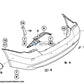 Chapaleta Tapa Tapita Ojete De Remolque Parachoques Trasero Imprimada Para Bmw E90. Original