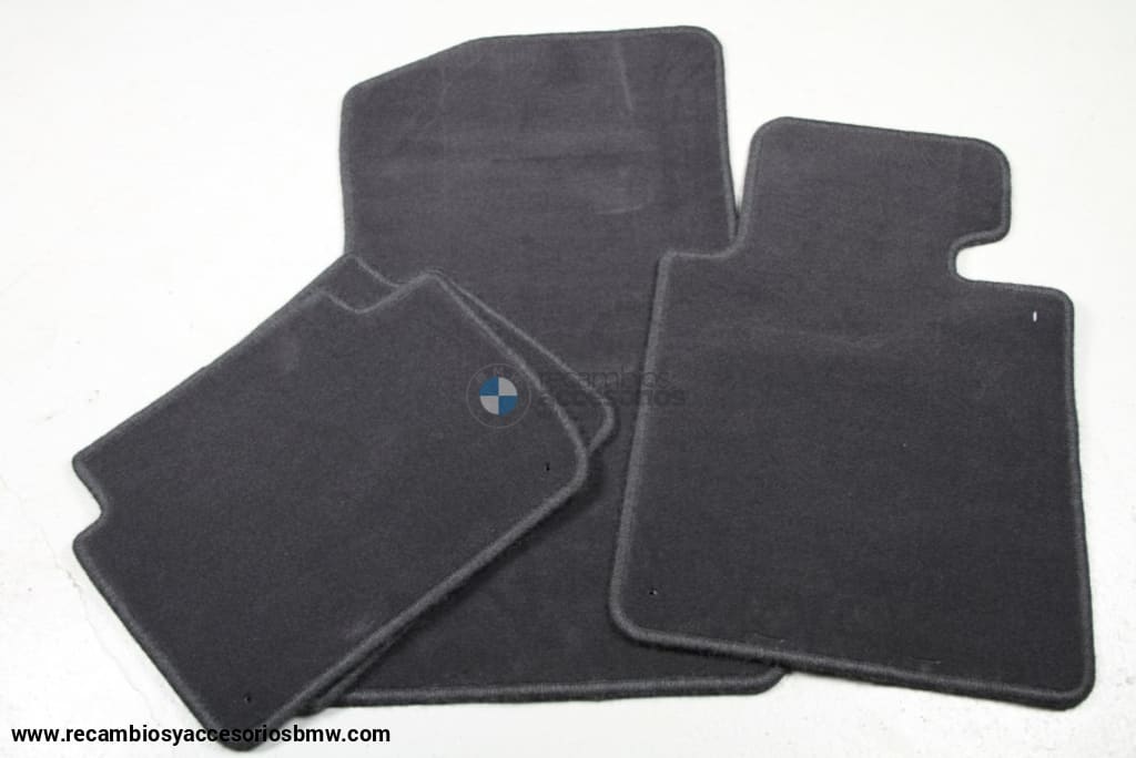 Conjunto De Alfombrillas Velour (4 Unidades) Para Bmw E46 Cabrio Originales