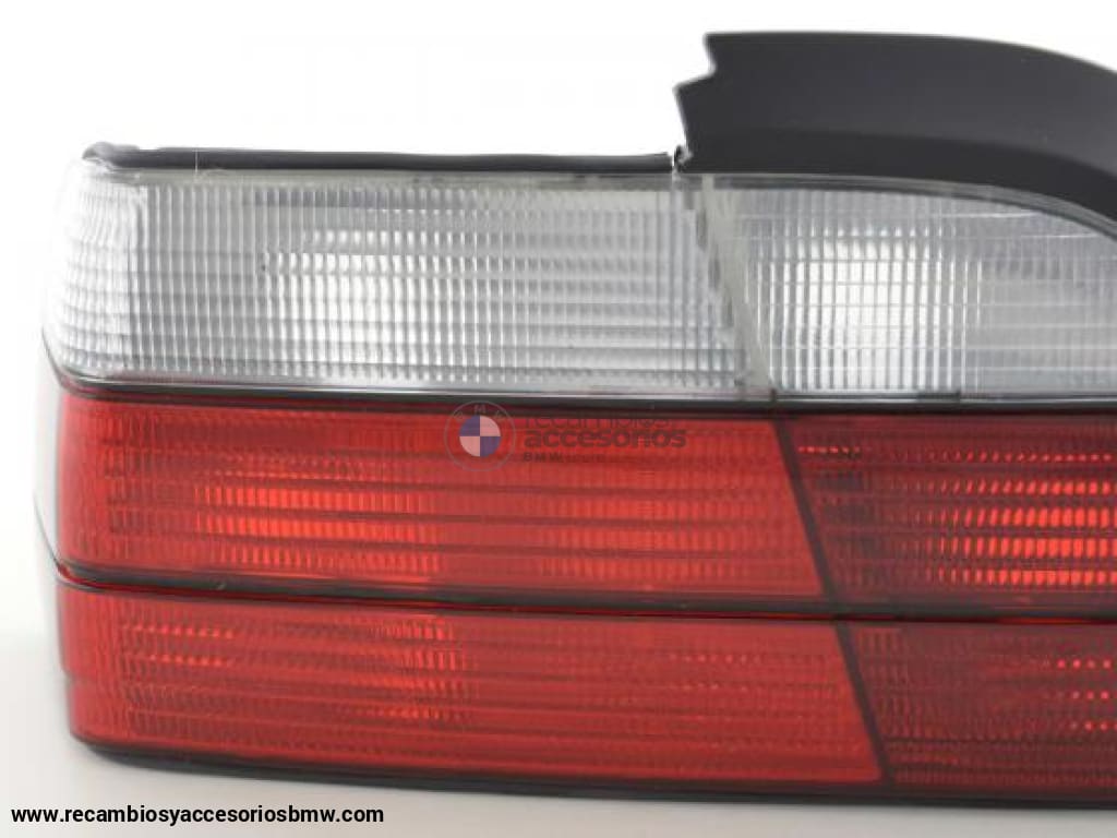 Conjunto Pilotos Traseros Bmw Serie 3 Coupé Tipo E36 91-98 Rojo/blanco Lights > Rear/tail Lights