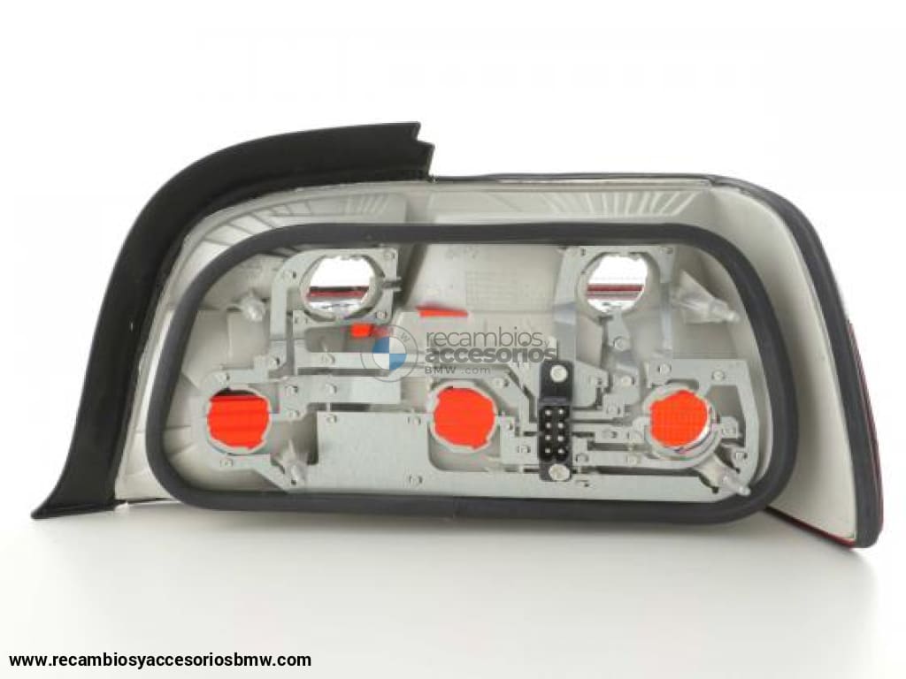 Conjunto Pilotos Traseros Bmw Serie 3 Coupé Tipo E36 91-98 Rojo/blanco Lights > Rear/tail Lights