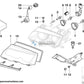 Cristal /tulipa Faro Original Para Bmw E46 Cabrio / Coupe M3. Original Recambios