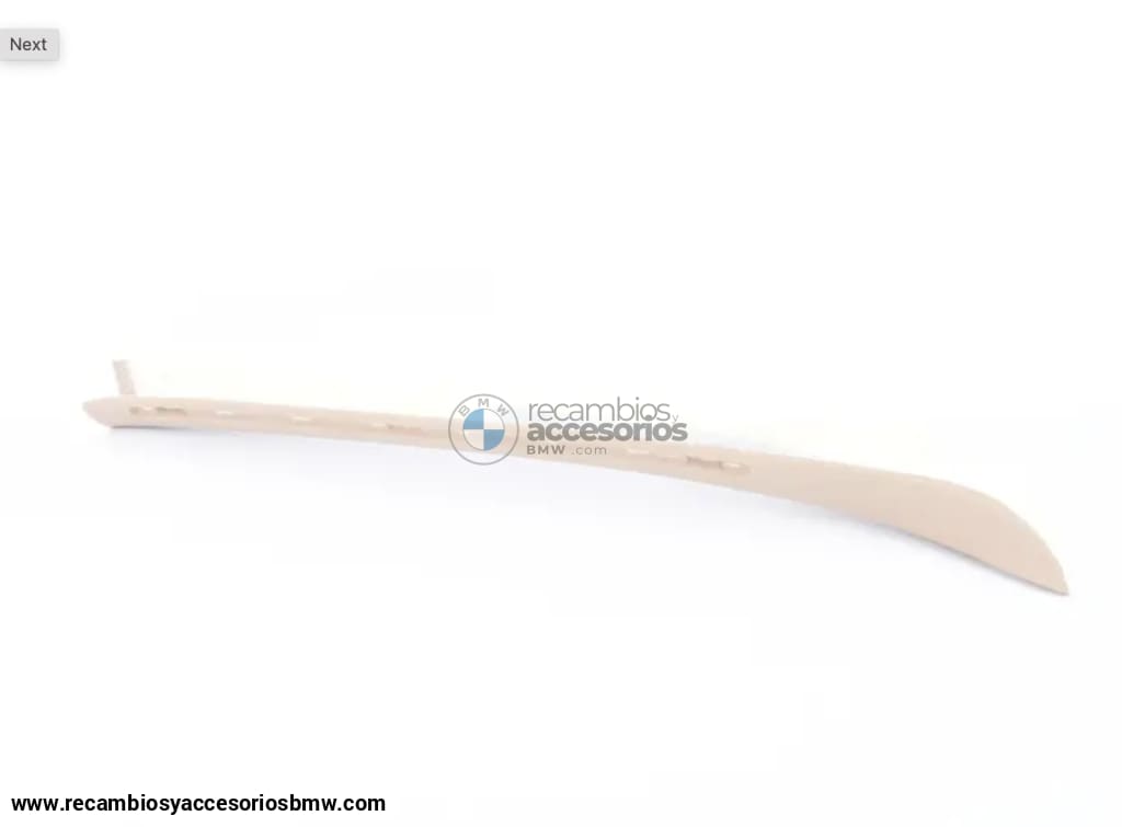 Cubierta Columna Frontal Ventana Interior Beige Para Berlina/touring E46. Original Bmw Piezas Y