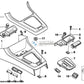 Cubierta Del Interruptor Marco Consola Central Para Bmw E36. Original Recambios