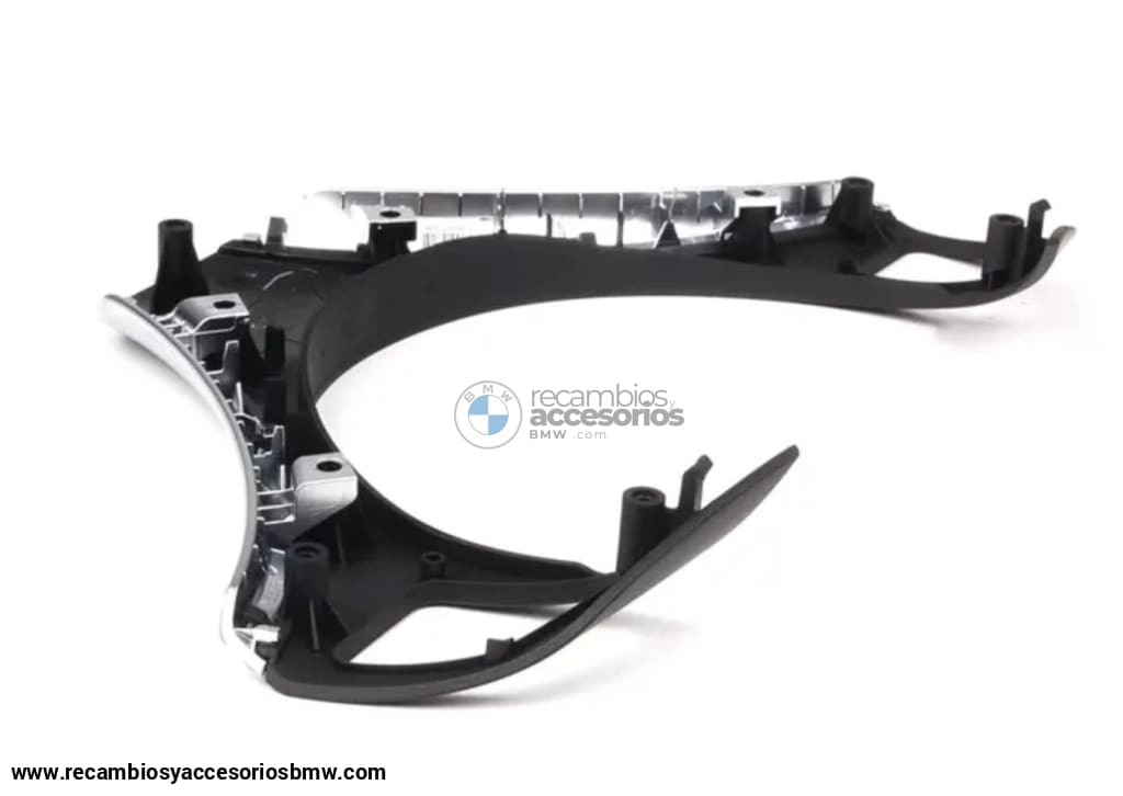 Cubierta/moldura Negro/brillo Para Volante Bmw E82 E84 E88 E90 E91 Original Recambios