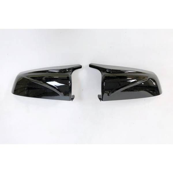 Cubre Espejos Bmw E60 Lci 07-09 Look M4 Negro Brillante