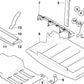 Soporte de fijación de conducto de aire izquierdo OEM 51717174533 para BMW Z4 (E85, E86). Original BMW.