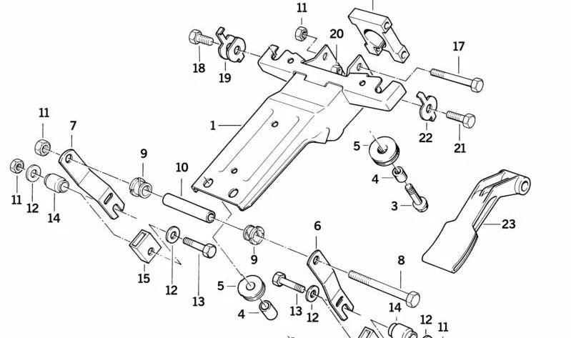 Gummikappe para BMW E34, E31 (OEM 32311159322). Original BMW