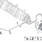 Unterdruckrohr für BMW E70, E70N, F15, F85, E71, F16, F86 (OEM 11667564502). Original BMW.