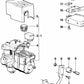 Contrôle de relais Unité OEM 34511154919 pour BMW E30. BMW d'origine.