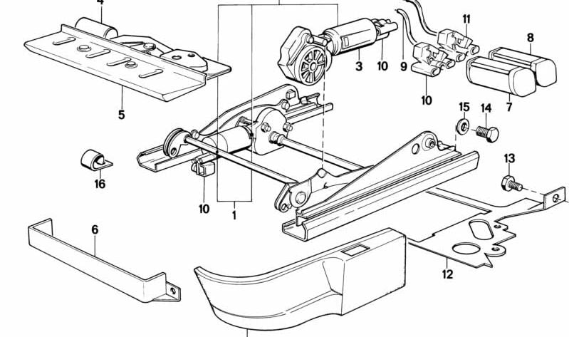 Embellecedor exterior izquierdo OEM 52101953011 para BMW Serie 6 E24. Original BMW.