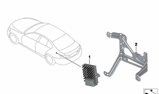 Soporte Módulo TV / ASD para BMW Serie 7 F01N, F02N (OEM 65159253127). Original BMW