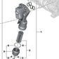 Tornillo de drenaje OEM 11428575906 para BMW F20, F21, F45, F46, F48, F39, I12, I15. Original BMW.