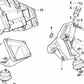 Soporte izquierdo OEM 22121702636 para BMW E34, E32, E31. Original BMW.