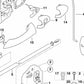 Cerradura de puerta con motor derecho OEM 51218402540 para BMW E53 (X5). Original BMW.