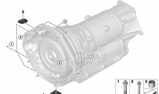 Tampão de vedação para BMW F07, F10, F11, F90, G30, Série 6 F06, F12, F13, Série 7 F01, F02, G11, G12, Série 8 F91, F92, F93, G14, G15, G16, X5 E70N, F15, F85, F95, G05, X6 E71, F16, F86, F96, G06, X7 G07 (OEM 24147590118). BMW original