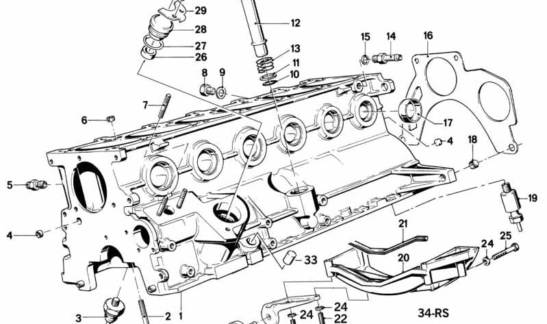 Arandela OEM 11151280937 para BMW E21, E30, E12, E28, E34, Z1. Original BMW.