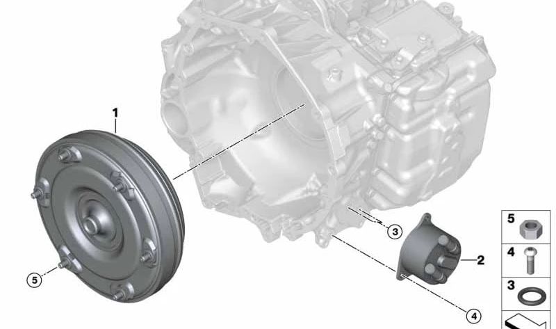 Enfriador de aceite para BMW F52, F45, F46, F48, F49, F39, MINI F54, F55, F56, F57, F60 (OEM 24148627861). Original BMW