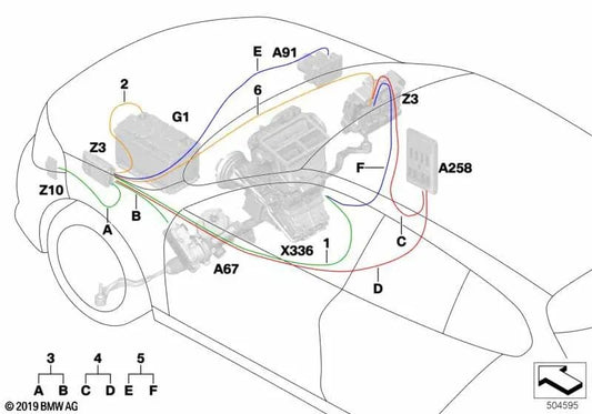 Repair Module for BMW F40, F44 (OEM 61115A07A41). Original BMW