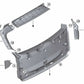 Revestimiento bisagra portón trasero derecho para BMW X3 F97, G01, G08 (OEM 51497403758). Original BMW.