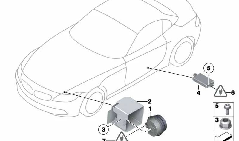 DWA Interior Protection for BMW E88, E93, E89 (OEM 65776989713). Original BMW