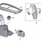 Kit de reparación de embellecedores del selector de marchas para BMW X5 E70, E70N, X6 E71 (OEM 61319204479). Original BMW.