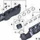 Sistema de admisión para BMW F10, F06, F12, F13 (OEM 11617843275). Original BMW