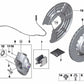 Guardabarros derecho para BMW F87, F87N, F80, F80N, F82, F82N, F83, F83N (OEM 34208053266). Original BMW.