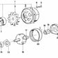 Juego de escobillas de carbón para BMW E21, E30, E36, E12, E28, E34, E24, E23, E32, E31 (OEM 12311727756). Original BMW