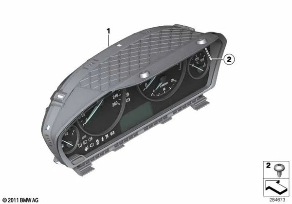 Combinación de Instrumentos para BMW Serie 3 F30, F31, F34 Serie 4 F32, F33, F36 (OEM 62105A03A41). Original BMW