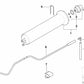 Tubería de vacío para BMW Serie 5 E39, Serie 7 E38, X5 E53, Z8 E52 (OEM 13321437692). Original BMW