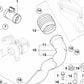 Dichtring für BMW E82, E87, E88, E46, E90, E91, E92, E93, E39, E60, E61, E38, E65, E83, Z4 E89 (OEM 13712247398). Original BMW