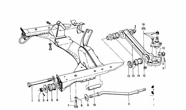 Arandela OEM 31122614158 para BMW (E81, E82, E87, E88, E90, E91, E92, E93, F20, F21, F22, F23, F30, F31, F32, F33, F34, F36, E84, F87). Original BMW