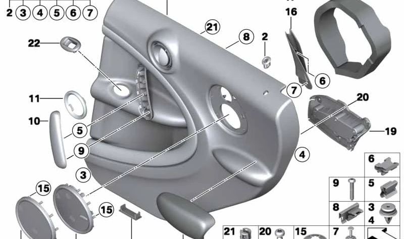 Oeme Avellanada -Kopfschraube 07149149259 für BMW E60, E61, E63, E64, E52 und Mini R52, R60. Original BMW/Mini.