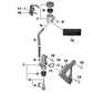 Tornillo para BMW E82, E88, F20, F21, F22, F23, F87, G42, U06, E90, F30, F32, G20, F07, F06, F01, F91, E84, F39, F25, F26, E70, E71, G07, G09, G29 (OEM 07129907102). Original BMW