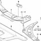 Reparatursatz für den linken Querlenker für BMW 3er E46, Z4 E85, E86 (OEM 31122341297). Original BMW