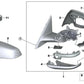 Espejo retrovisor exterior calefactado con memoria derecha para BMW F44 (OEM 51169448564). Original BMW