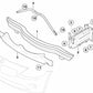 Tornillo hexagonal para BMW E88, F40, F23, F44, F46, F87, U06, E46, E90, E91, E92, E93, F33, E39, E60, E61, F10, F11, F18, E63N, E64N, F01, F02, I01, I12, I15, F48, F39, E83, F25, F26, E70, F15, F85, E71, F16, F86, E85, E86 (OEM 07119906119). Original BMW