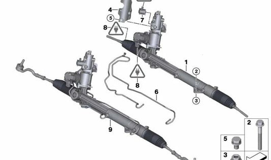 ActivDrive Hydraulic Steering System for BMW X5 E70, E71, E70N (OEM 32102475179). Original BMW