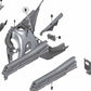 Soporte interior de paso de rueda izquierdo para BMW X3 F25, X4 F26 (OEM 41107267025). Original BMW