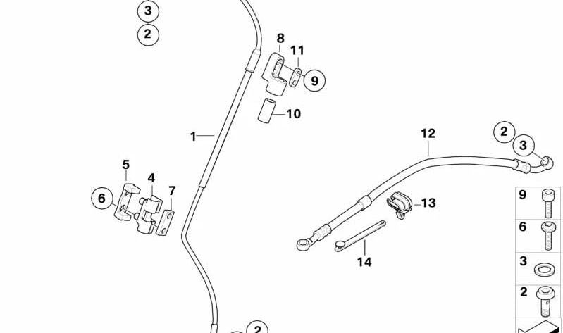 Junta tórica (O-Ring) OEM 11367834552 para BMW E60, E61, E63, E64. Original BMW.