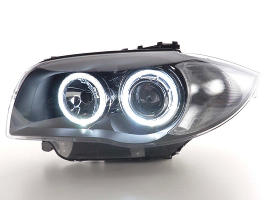 Faro Diurno Led Drl Look Bmw Serie 1 E81 / E87 04- Negro Lights > Headlights