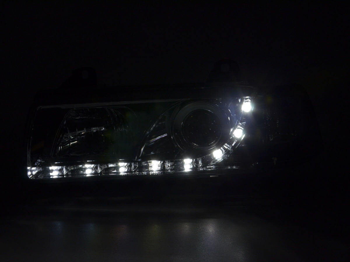 BMW LED phares 3 E36 Berlina 92-98 Chrome