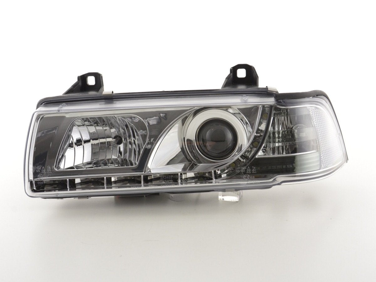 Faros De Luz Diurna Luces Conducción Led Bmw Serie 3 E36 Sedán 92-98 Cromo Lights > Headlights