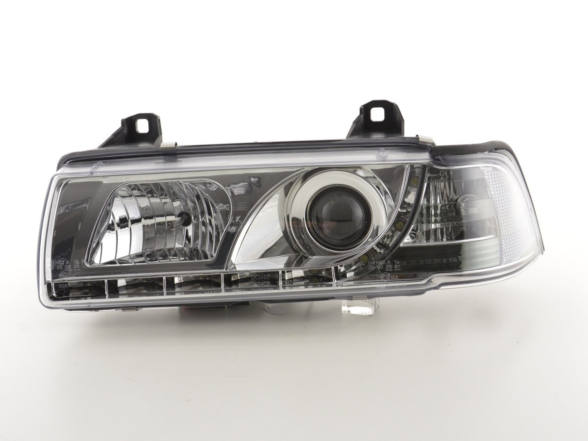 Faros delanteros LED BMW Serie 3 E36 berlina 92-98 cromados