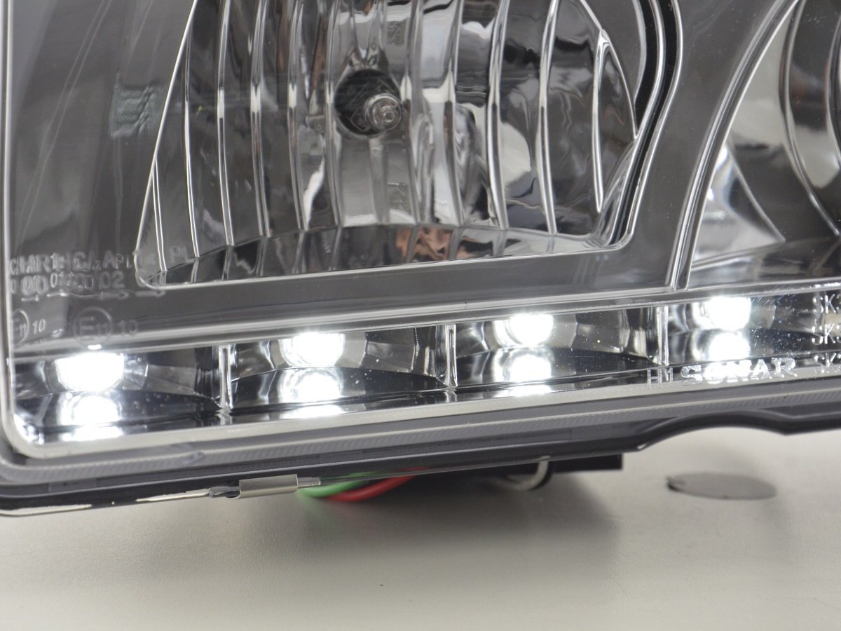 Faros De Luz Diurna Luces Conducción Led Bmw Serie 3 E36 Sedán 92-98 Cromo Lights > Headlights