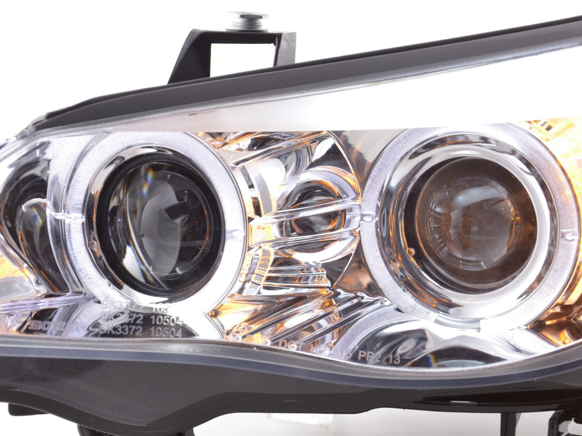 Faros delanteros delanteros BMW Serie 5 E60 / E61 03-07 cromado