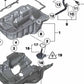 Tubo de Guía para BMW F20, F21, F22, F30, F31, F34, F32, F33, F36, F25 (OEM 11437810493). Original BMW