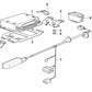 Trägerplatte für BMW 3er E30, 5er E34 (OEM 12141727500). Original BMW