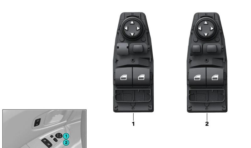 Modulo Electric Switch Driver OEM 61319226265 per BMW F20, F21, F22, F87, F32, F82, I3 (I01). BMW originale.